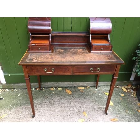 Edwardianischer antiker Lady Schreibtisch, Mahagoni, spätes 19./frühes 20. Jahrhundert
