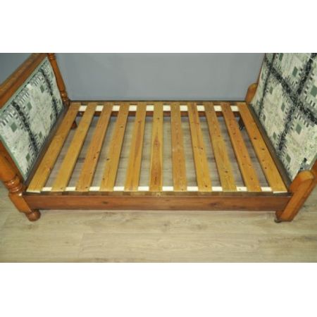 Attraktives großes Bett, Viktorianisch 19. Jahrhundert, Mahagoni