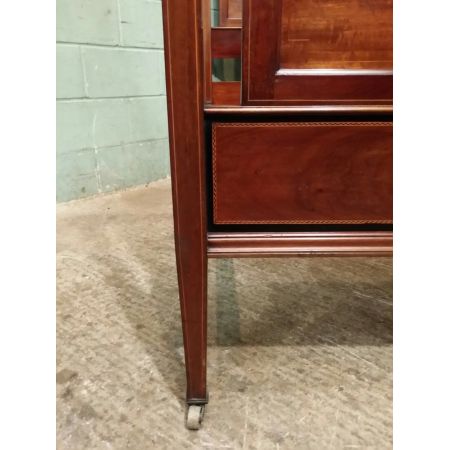 Paar antiker Einzelbetten, Mahagoni, Edwardian 1900