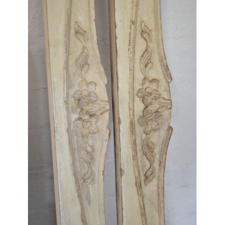 Antikes Einzelbett, Ludwig XV. Stil, Original spätes 19. Jahrhundert