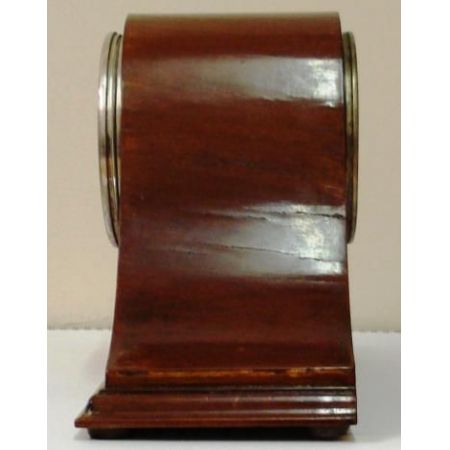 Original antike Kaminuhr, Frankreich 1880, Walnuss