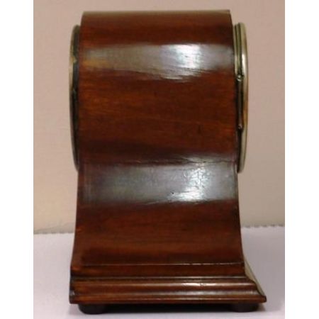 Original antike Kaminuhr, Frankreich 1880, Walnuss