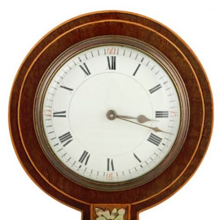 Antike Art Nouveau Kaminuhr, Original 1900, Mahagoni