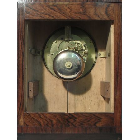 Antike Kaminuhr aus Palisander, Original 1880