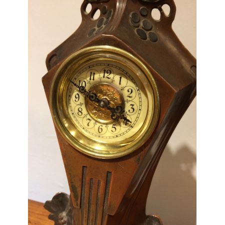 Art Nouveau Kaminuhr, antikes Original um 1900