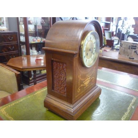 Englische Viktorianische Kaminuhr antik, 1890