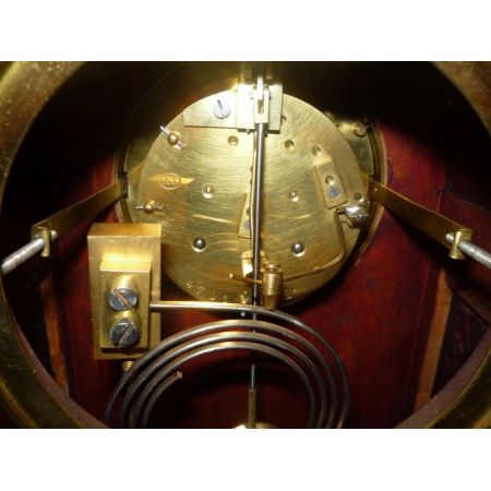 Englische Viktorianische Kaminuhr antik, 1890