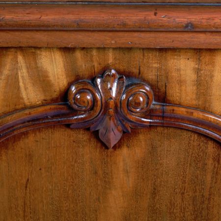 Antiker Victorian Mahagoni Bücherschrank, 1860