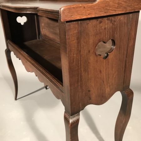 Original antikes französisches Sideboard, Konsolentisch, Eiche, 1920