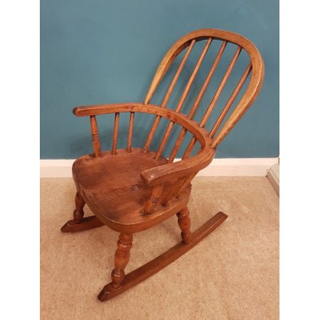 Edwardianischer antiker Kinderstuhl englisch, 1910