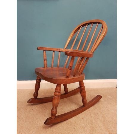 Edwardianischer antiker Kinderstuhl englisch, 1910