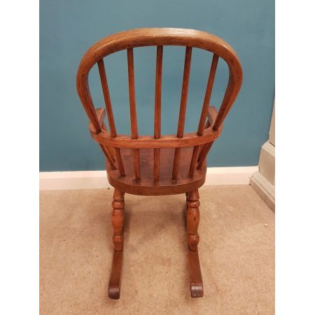 Edwardianischer antiker Kinderstuhl englisch, 1910