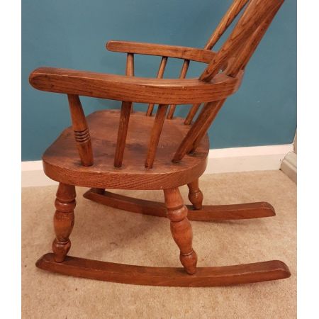 Edwardianischer antiker Kinderstuhl englisch, 1910