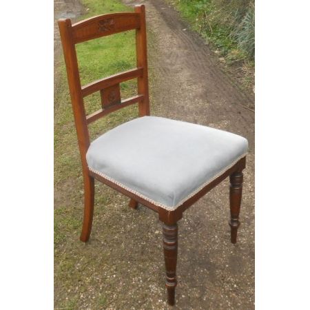 Antikes Set Esszimmerstühle, Edwardian 1900, Mahagoni