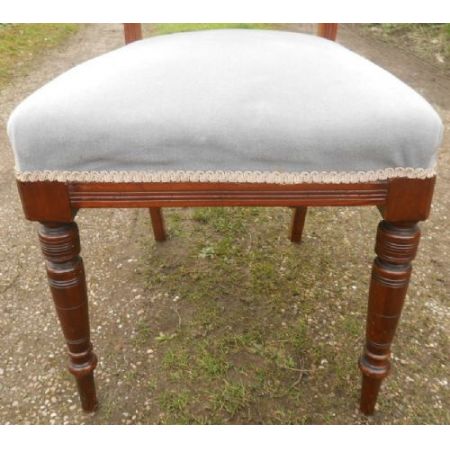 Antikes Set Esszimmerstühle, Edwardian 1900, Mahagoni