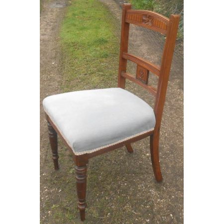 Antikes Set Esszimmerstühle, Edwardian 1900, Mahagoni