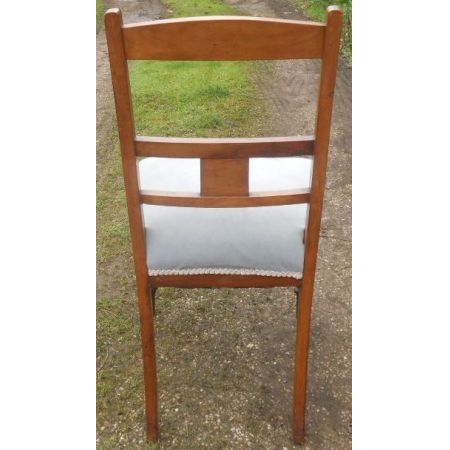 Antikes Set Esszimmerstühle, Edwardian 1900, Mahagoni