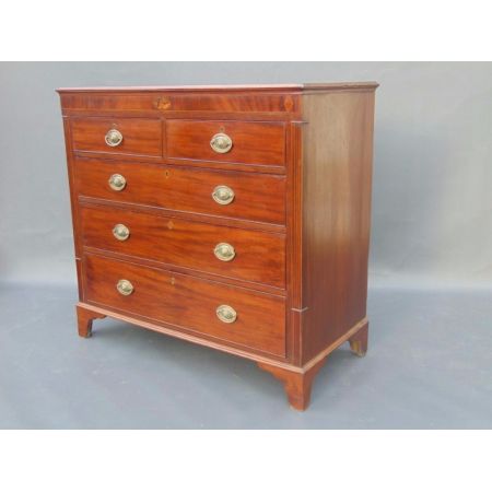 George III Mahagoni Kommode antik Massivholz original englisch 1790