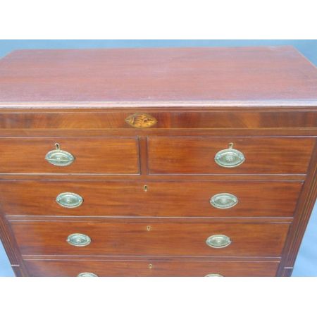 George III Mahagoni Kommode antik Massivholz original englisch 1790