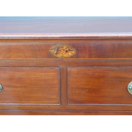 George III Mahagoni Kommode antik Massivholz original englisch 1790