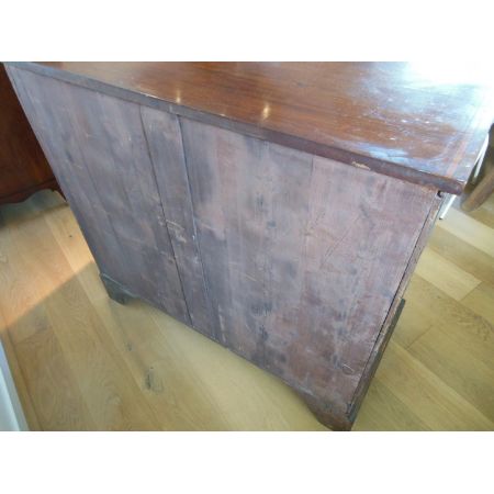 Schöne antike englische Regency Kommode Mahagoni Massiv original 1850