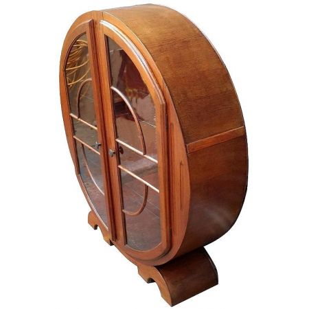 Art Deco Vitrine der 1930er Jahre