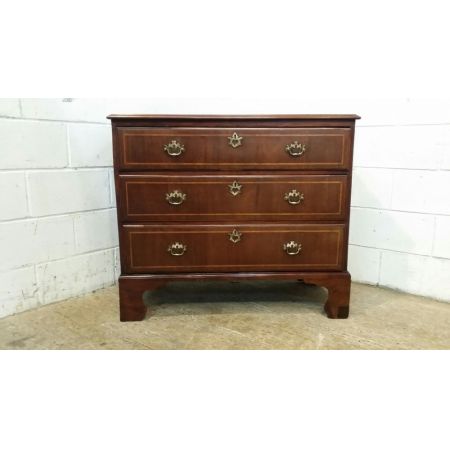 Antike original georgianische Mahagoni Kommode massiv 1780