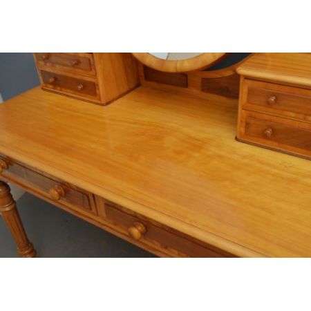 Viktorianischer antiker Frisiertisch Schminktisch Palisander massiv 1870