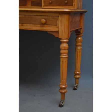 Viktorianischer antiker Frisiertisch Schminktisch Palisander massiv 1870