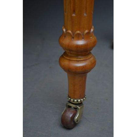 Viktorianischer antiker Frisiertisch Schminktisch Palisander massiv 1870