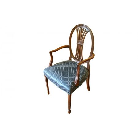  Set von 8 antiken original edwardianischen Hepplewhite Stil Stühlen massiv 1890