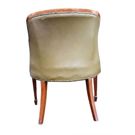 Edwardianische original antike massive Mahagoni gerahmte Sessel 3 Stück 1910