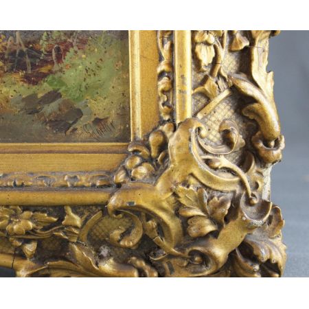 Original Ölgemälde von Joseph Horlor, Küstenlandschaft, Viktorianisch 19. Jahrhundert