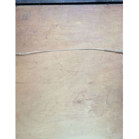 Antikes Ölgemälde, Ein Fluss im Sommer, 1930, Oswald Poreau