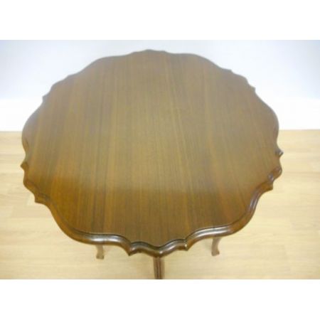 Schöner antiker edwardianischer Beistelltisch Massives Mahagoni original 1890