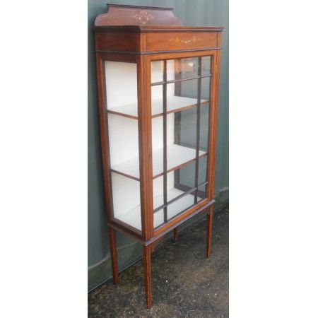  Edwardianische antike Mahagoni Vitrine antik 1900