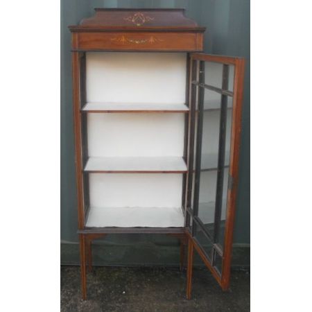  Edwardianische antike Mahagoni Vitrine antik 1900