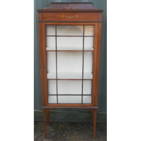  Edwardianische antike Mahagoni Vitrine antik 1900