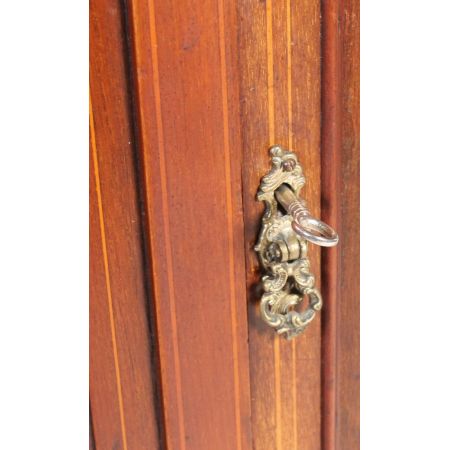 Viktorianische antike Mahagoni Vitrine englisch 1900