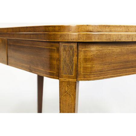 Georgianischer Mahagoni Beistelltisch antik 1810