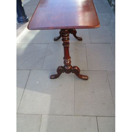 Viktorianischer antiker Kaffeetisch Mahagoni englisch 1860