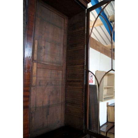 Georgianische original antike Echtholz Vitrine englisch 1820