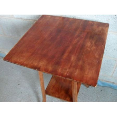 Original edwardianischer Mahagoni Beistelltisch 1850