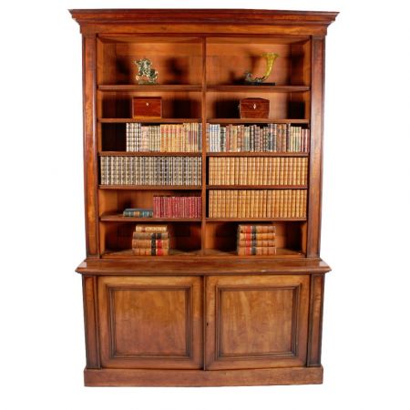 Original antiker Mahagoni Bücherregal englisch 1860