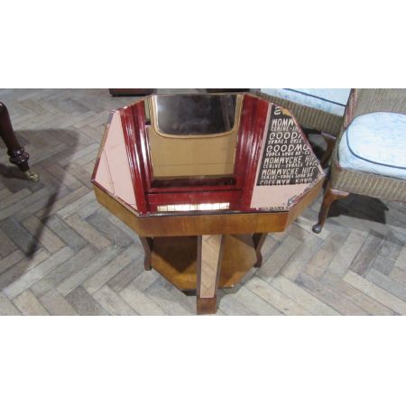 Art Deco Beistelltisch massiv englisch Kaffeetisch antik 1920