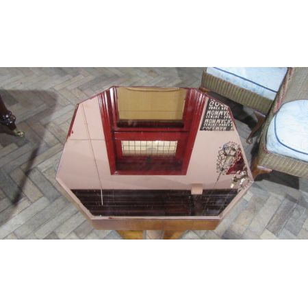 Art Deco Beistelltisch massiv englisch Kaffeetisch antik 1920