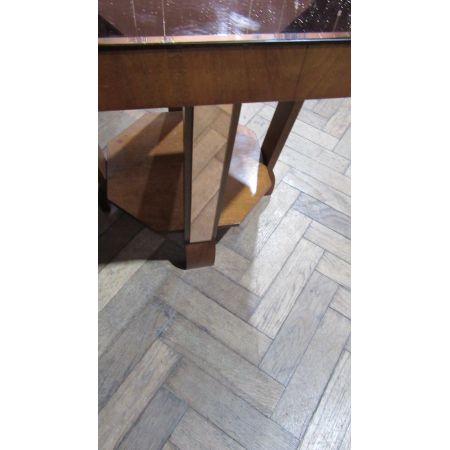 Art Deco Beistelltisch massiv englisch Kaffeetisch antik 1920