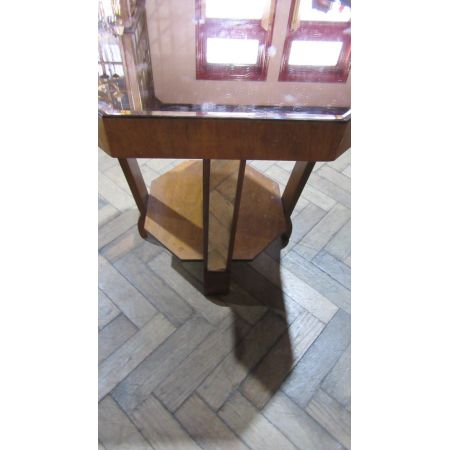 Art Deco Beistelltisch massiv englisch Kaffeetisch antik 1920