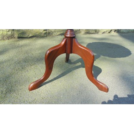 Antiker Beistelltisch Weintisch Nussbaum massiv 1910