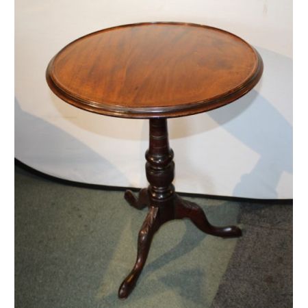 Original viktorianischer Beistelltisch Esstisch Massivholz Mahagoni antik 1850